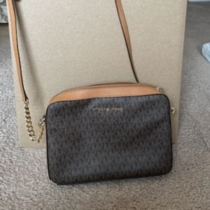 Michael Kors Ginny Medium Logo Crossbody Bag